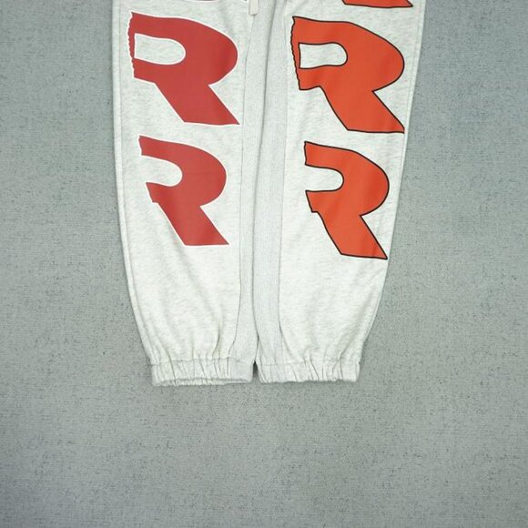 RIVINGTON ROI REBIS Grey Lettering Sweatpants - Picture 3 of 6
